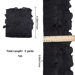 2 ярд плиссированного шифонового кружева&nbsp;OCOR-GF0001-87B