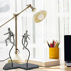 Пластиковые подставки для кукол с регулируемым кронштейном из змеиной кости ODIS-WH0002-90