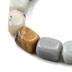 Натуральный цветок амазонитовые бусины пряди G-F791-C06