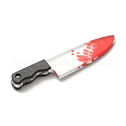 Непрозрачные акриловые подвески с принтом на Хэллоуин MACR-K330-42A-2