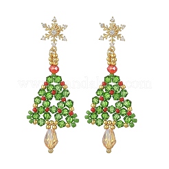 Pendientes colgantes de cristal&nbsp;EJEW-MZ00803