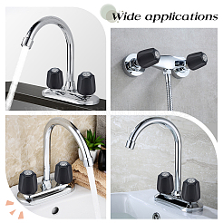 3 шт. сменные ручки для смесителя для раковины в ванной из сплава и железа FIND-GO0004-09B