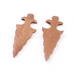 Cabochon in legno di pioppo&nbsp;WOOD-G004-10