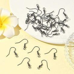 Латунные крючки для сережек&nbsp;LS-X-KK-S075-B