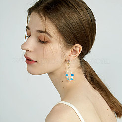 4 нити 2 стиля нити стеклянных бусин миллефиори ручной работы KY-CA0001-60