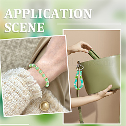 800шт набор акриловых и пластиковых бусин на тему Дня Святого Патрика OACR-SP0001-47