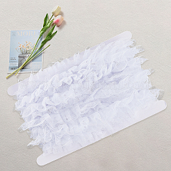 10 м хлопкового плиссированного цветочного кружева&nbsp;OCOR-CY0002-28B