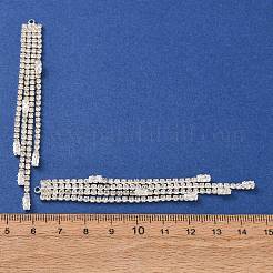 Laiton micro pave clair zircone cubique grands pendentifs&nbsp;CU-CBAEC99-02S