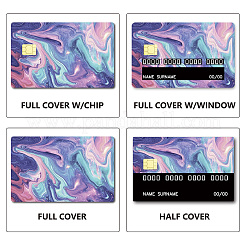 ПВХ пластиковые водонепроницаемые наклейки для карт DIY-WH0432-007