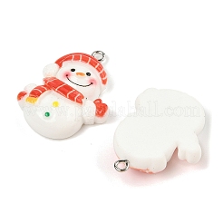 Подвески из непрозрачной смолы на рождественскую тематику RESI-S08-06A