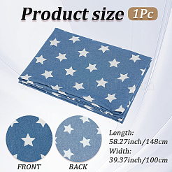 1 m bedruckter Denim-Baumwollstoff&nbsp;DIY-CY0002-71