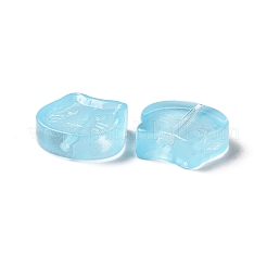 Perle di vetro verniciate a spruzzo trasparente&nbsp;GLAA-I050-13I