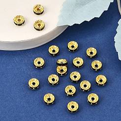 Латунные бусины разделители для поставки стразов&nbsp;RB-A014-Z8mm-02G