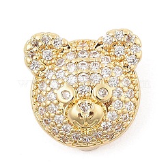 Латунные микро проложить кубического циркония слайд подвески&nbsp;ZIRC-I068-04G