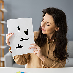 Изготовленные на заказ пластиковые прозрачные штампы из ПВХ DIY-WH0439-0412