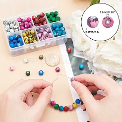 Выпечка окрашенные стеклянные бусины&nbsp;FGLA-PH0001-01