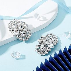 2 Stück abnehmbare Blumenschuhdekoration&nbsp;AJEW-FG0002-06
