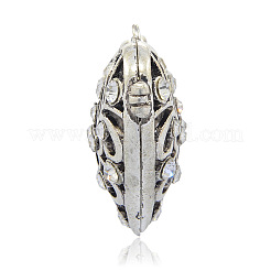 Stile tibetano ciondoli gabbia lega magnetica&nbsp;PALLOY-J377-64AS