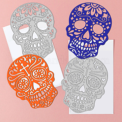 2 шт. 2 стиля день мертвых трафареты для резки углеродистой стали DIY-WH0309-1196