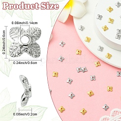 20 шт латунные крышки шарика&nbsp;KK-YW0003-55G