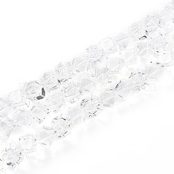 Природных кристаллов кварца бисер нитей G-N347-04