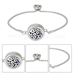 1 шт. браслеты-манжеты из нержавеющей стали BJEW-SC0001-55A