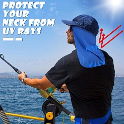1 Stück Faserhelmüberzug mit Nackenmaske&nbsp;AJEW-DJ0006-21