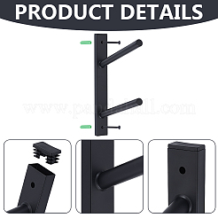 6-stöckiges Skateboard-Aufbewahrungsregal aus Kohlenstoff-Eisen-Legierung&nbsp;AJEW-WH0816-603C