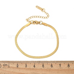 Браслеты-змейки из нержавеющей стали 304 для женщин и мужчин STAS-S157-36B-G