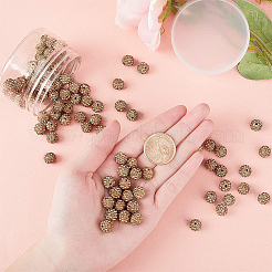 100 шт. бусины из полимерной глины со стразами&nbsp;RB-PH0001-39B