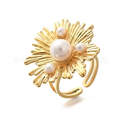 Кольца-манжеты с цветком из нержавеющей стали 304 для женщин&nbsp;LS-STAS-Z108-04G