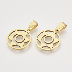 Chakra Thema 201 Edelstahl Anhänger&nbsp;STAS-N089-50G