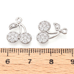 Латунные микро проложить кубического циркония подвески&nbsp;KK-T076-05P