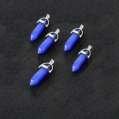 Пуля имитация нефрита стекла указал подвески&nbsp;G-F295-01D