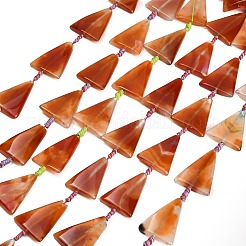 Chapelets de perles d'agate naturelle&nbsp;GG-CBAE0EB-02B