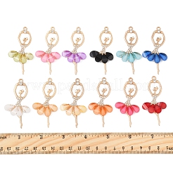 12шт 12 цвета сплава большие подвески FIND-FS0003-43