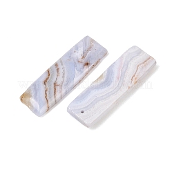 Натуральный голубой агат шнурка подвески&nbsp;G-K381-19B