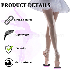 Нейлон с пластиковым балетным диском для танцора AJEW-WH20054-121C