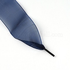 Lacci piatti in chiffon di poliestere trasparente&nbsp;DIY-WH0265-04C