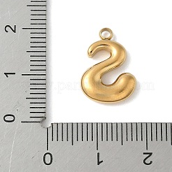 Pendentifs initiaux en acier inoxydable 304&nbsp;STAS-S186-12S-G