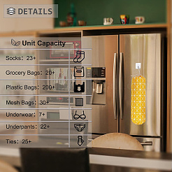 Мешочки для хранения из хлопчатобумажной джутовой ткани ABAG-WH20003-02B