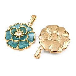 Подвески из нержавеющей стали 304 со стразами&nbsp;STAS-P438-09G