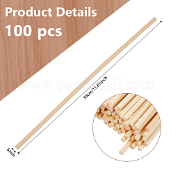 Бамбуковые палочки WOOD-WH0124-106G