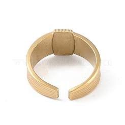 12 шт. ионное покрытие (IP) из нержавеющей стали 304 открытые манжетные кольца RJEW-G312-09G