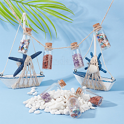 12 шт. стеклянная банка стеклянные бутылки контейнеры для бисера AJEW-PH0004-63