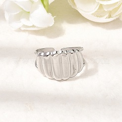 Anillos abiertos para puños de acero inoxidable 304&nbsp;LS-STAS-H259-05P