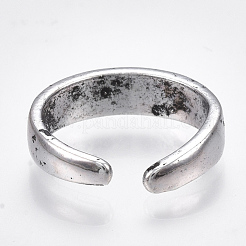 Сплав манжеты кольца пальцев RJEW-T006-27