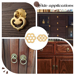 12 шт. латунные плоские шайбы KK-PH0013-58G