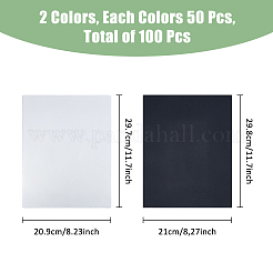 100 шт. 2 стиля ПВХ-пленки DIY-FH0006-93