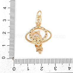 Латунные микро проложить кубического циркония подвески&nbsp;KK-K407-48G